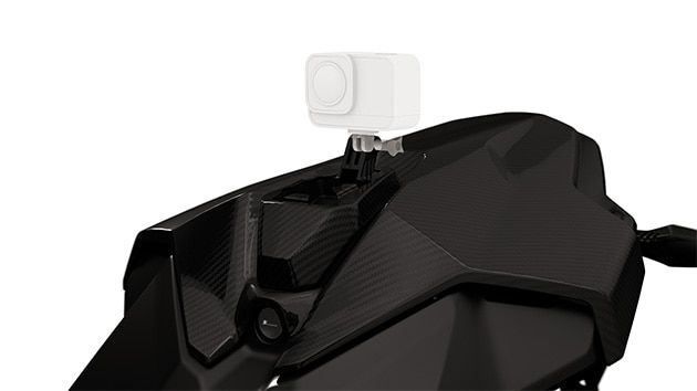 M Carbon tail-hump cover for the S 1000 RR