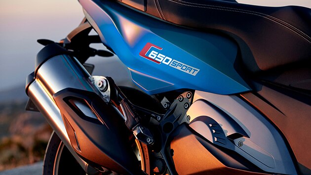 C 650 Sport rear section